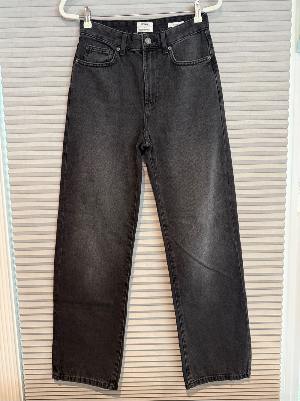 COTTON:ON women’s Black Straight-Leg Jeans